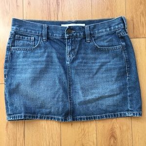 Old Navy Denim Jean Mini Skirt